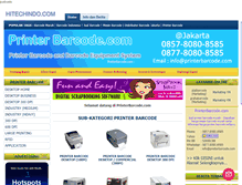 Tablet Screenshot of printerbarcode.com